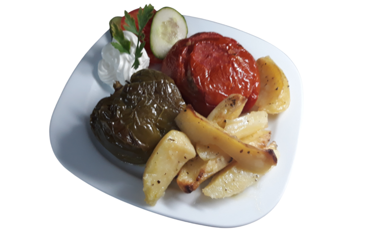  Recipe for Stuffed Tomatoes and Peppers